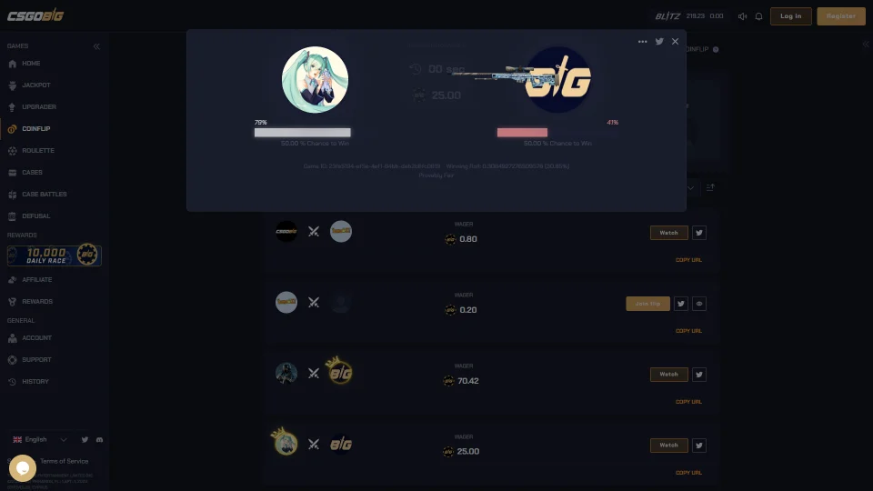 CSGOBig Coinflip