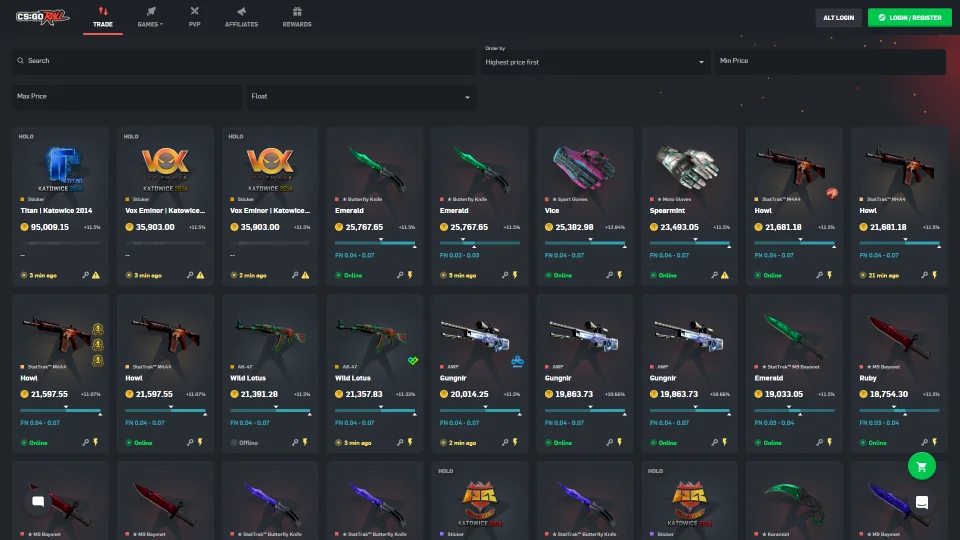 CSGORoll Market